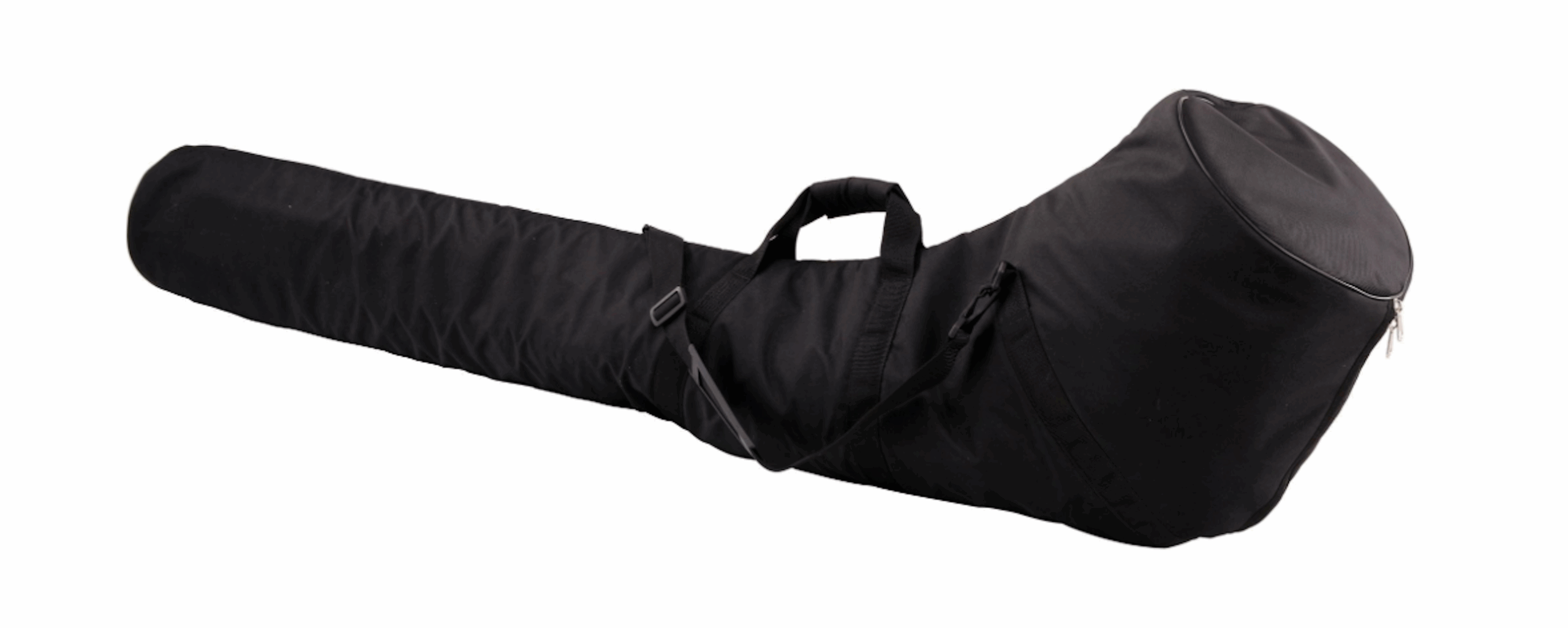 Alphorntasche „Modell XL“ 170 cm ohne Rückenträger, ohne Notent., schwarz – TA002