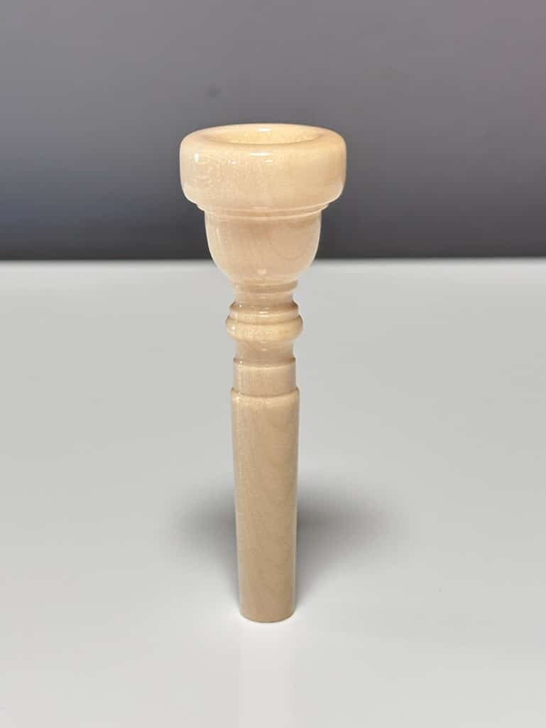 Mundstück für Trompete in Ahornholz, Grösse 7C – TR7C Maple