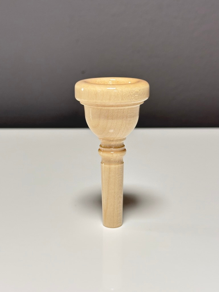 Mundstück für Posaune in Ahornholz, Grösse 11C-S – POS11 C-S Maple