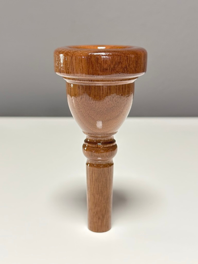 Mundstück für Tuba in Nussholz, Grösse 25 – TUB25 Nut