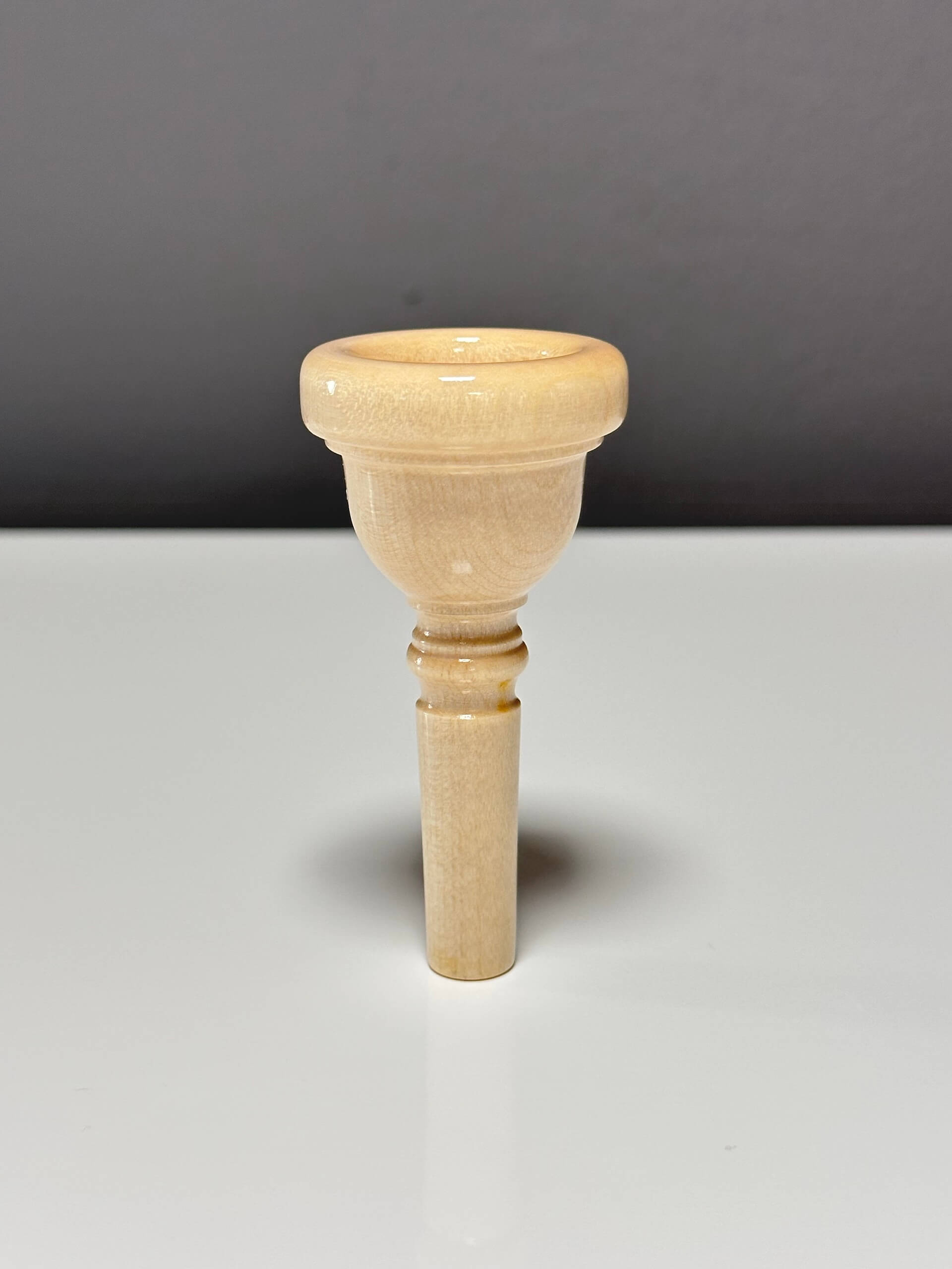 Mundstück für Bariton aus Ahornholz, Grösse 6-1/2 AL-B, kleiner Schaft – BAR6-1/2 AL-B Maple