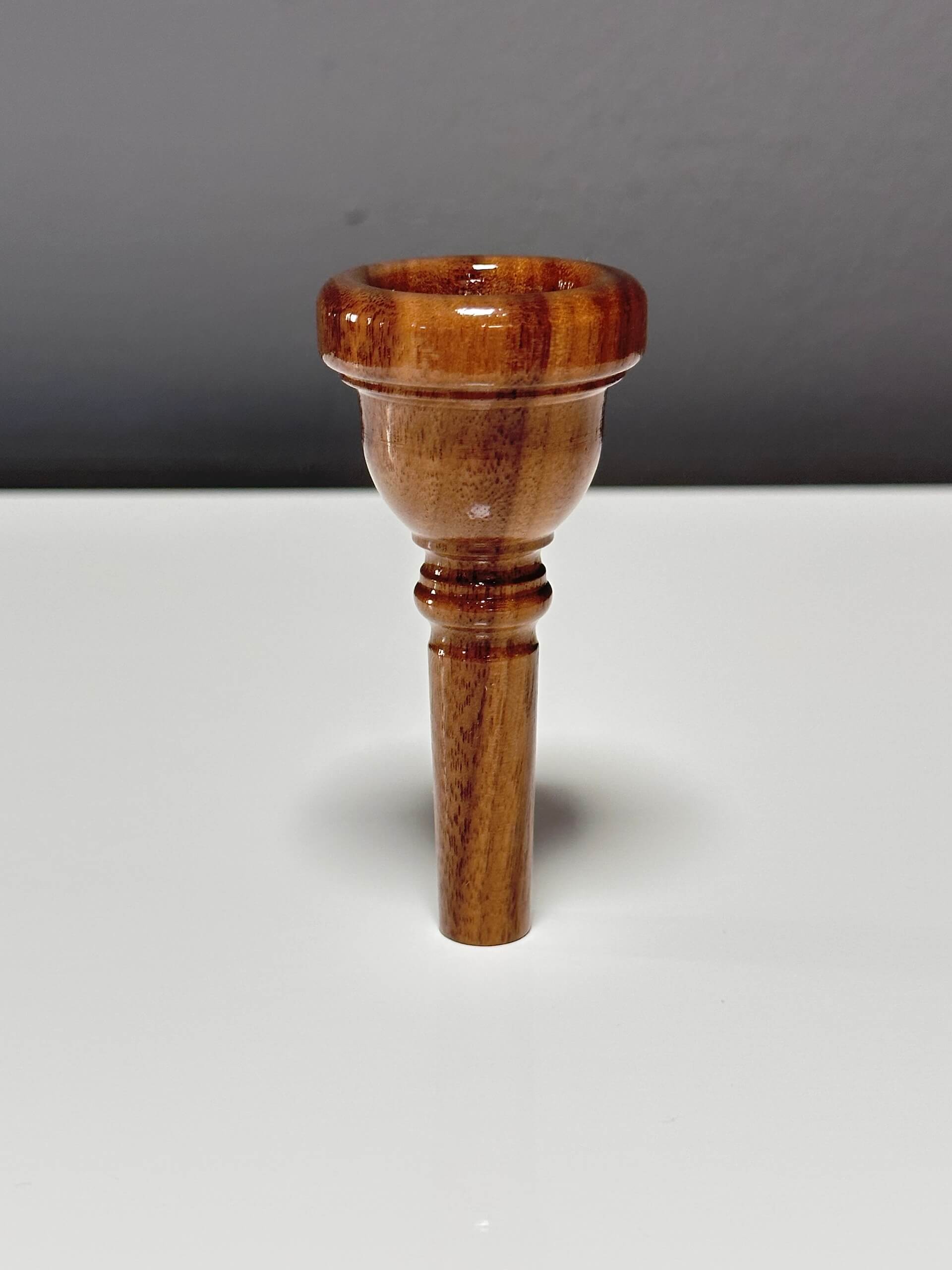 Mundstück für Tenorhorn in Nussholz, Grösse 12T – TH12T Nut