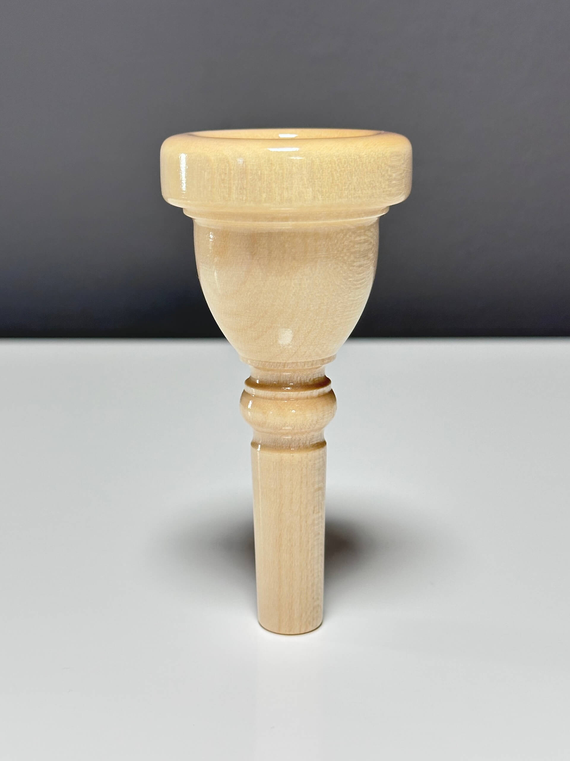Mundstück für Tuba in Ahornholz, Grösse 25 – TUB25 Maple