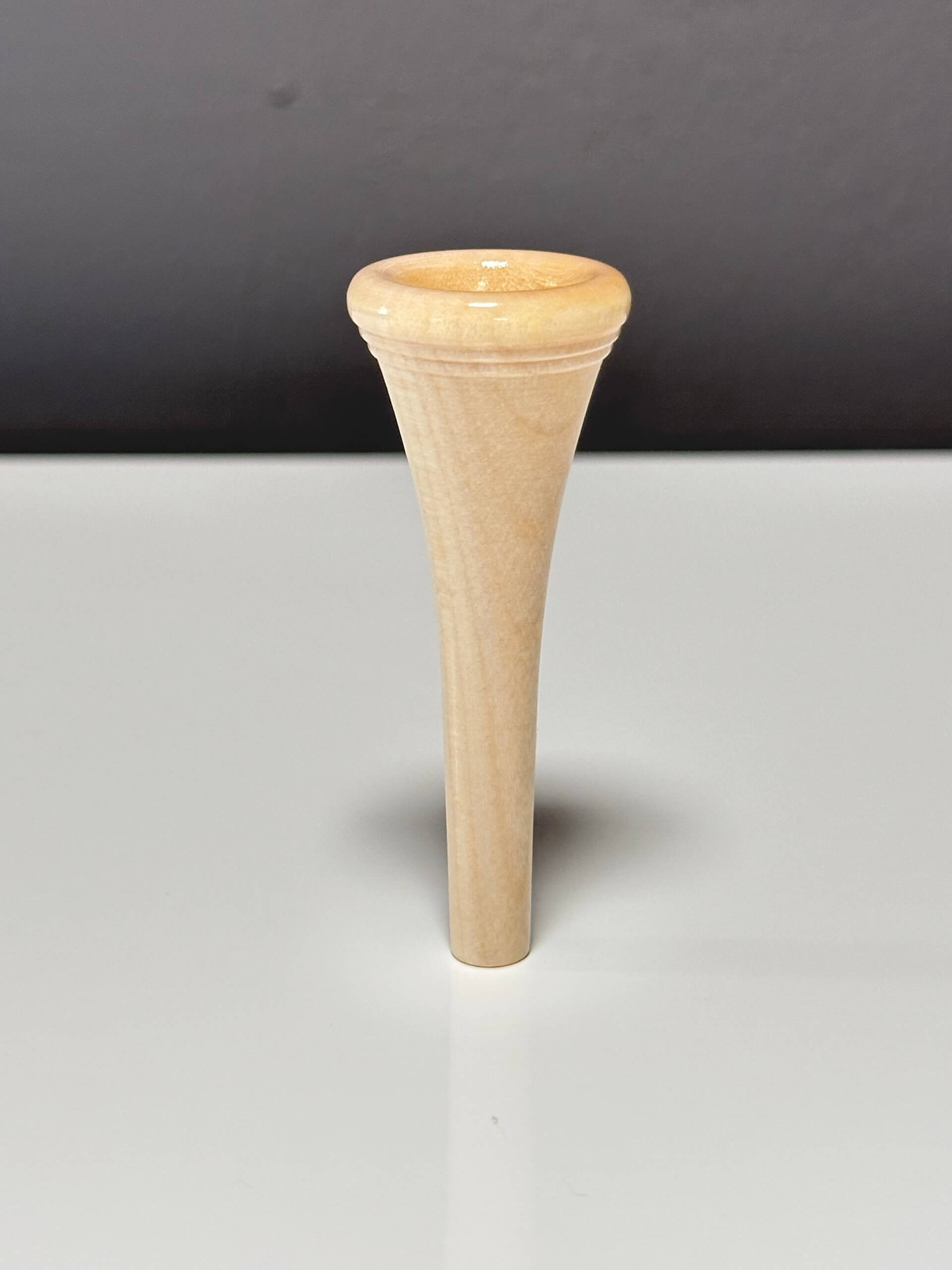 Mundstück für Waldhorn aus Ahornholz, Grösse 11 – WH11 Maple