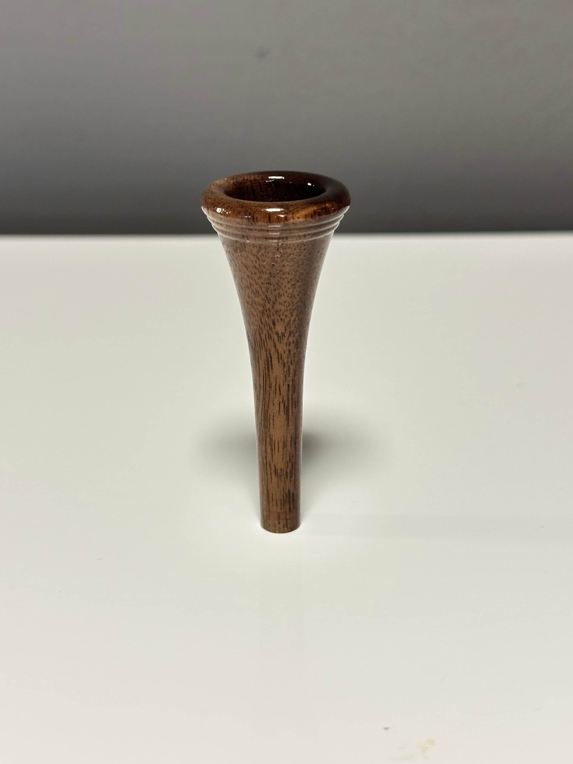 Mundstück für Waldhorn aus Nussholz, Grösse 11 – WH11 Nut